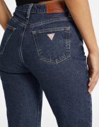 GUESS JEANS GUESS Скъсени дънки Mom-Fit Тъмносин