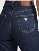 GUESS JEANS GUESS Скъсени дънки Mom-Fit Тъмносин