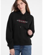 GUESS JEANS Худи с джоб кенгуру
