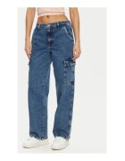 GUESS JEANS Карго дънки с ниска талия
