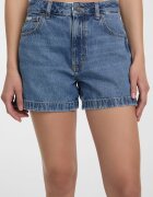 GUESS JEANS Къси дънки с висока талия Син