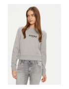 GUESS JEANS Памучен суичър с щампа на лого