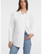 GUESS JEANS Памучна риза с пришит джоб