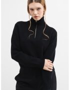 GUESS JEANS Пуловер с къс цип