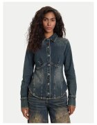 GUESS JEANS Риза дамска - тъмносиня