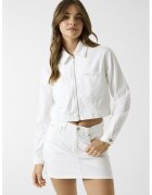 GUESS JEANS Риза-яке с лиосел с цип