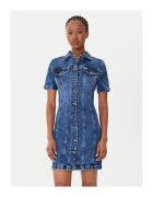 GUESS JEANS Рокля от деним синя - жени