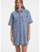GUESS JEANS Рокля тип риза от деним