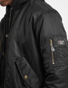 GUESS JEANS Стандартно яке с цип Черен