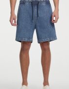 GUESS JEANS Свободни дънки с регулируема талия Син
