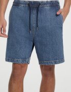 GUESS JEANS Свободни дънки с регулируема талия Син
