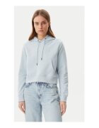 GUESS JEANS Унисекс суичър с кенгуру джоб