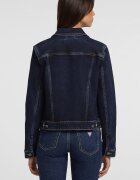GUESS JEANS Яке от деним със стандартна кройка Тъмносин