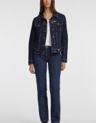 GUESS JEANS Яке от деним със стандартна кройка Тъмносин