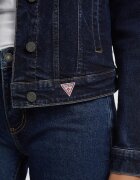 GUESS JEANS Яке от деним със стандартна кройка Тъмносин