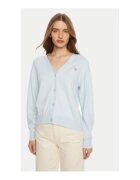GUESS JEANS Жилетка с копчета и лого