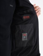 GUESS Капитонирано яке с яка и цип Черен
