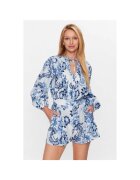 GUESS Къс гащеризон Zaren с флорален принт W3GD88