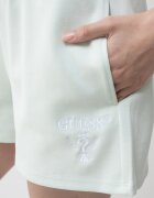GUESS Къс панталон с лого Ментово зелено