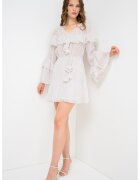 GUESS Къса рокля с дипли и пискюли