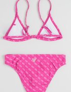 GUESS KIDS Бански от две части с лого Фуксия