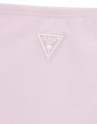 GUESS KIDS Бански от две части с лого от декоративни камъни Бледо розово