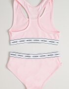 GUESS KIDS Бюстие с модал и бикини Бял/Пастелнорозов