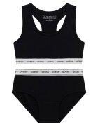 GUESS KIDS Бюстие с модал и бикини Черен