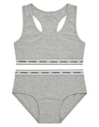 GUESS KIDS Бюстие с модал и бикини Светло сив
