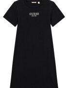 GUESS KIDS Дъга рокля с памук Черен