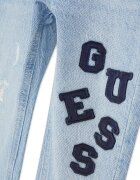 GUESS KIDS Дънки с лого Бледо синьо