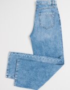 GUESS KIDS Дънки със свободна кройка и протрити зони Светлосин