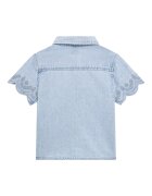 GUESS KIDS Дънкова риза с бродирани ръкави Пастелносин