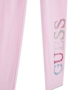 GUESS KIDS Клин с памук с декоративни камъни Розово