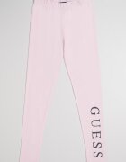 GUESS KIDS Клин с памук с лого Светлорозов