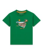 GUESS KIDS Памучна тениска с шарка