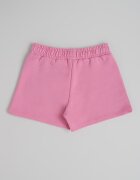 GUESS KIDS Памучни шорти с еластична талия Прашно розово