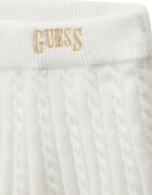 GUESS KIDS Плетени тениска и пола - 2 части Бял