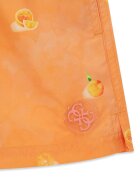 GUESS KIDS Плувни шорти с връзка и десен Светло оранжево
