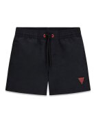 GUESS KIDS Плувни шорти с връзка и лого Черен