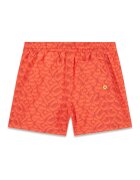 GUESS KIDS Плувни шорти с връзка и лого Корал