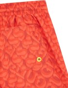 GUESS KIDS Плувни шорти с връзка и лого Корал