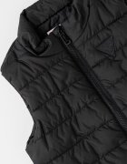 GUESS KIDS Подплатен елек с цип Черен
