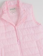 GUESS KIDS Подплатен елек с цип Светлорозов
