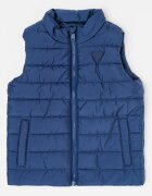 GUESS KIDS Подплатен елек с цип Тъмносин