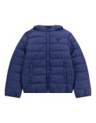 GUESS KIDS Подплатено зимно яке с качулка Тъмносин
