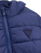 GUESS KIDS Подплатено зимно яке с качулка Тъмносин