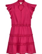 GUESS KIDS Разкроена шпиц рокля - Фуксия