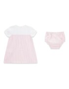 GUESS KIDS Рокля с гащички Бял/Розово
