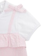 GUESS KIDS Рокля с гащички Бял/Розово